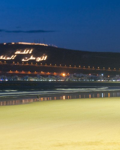 Beach in Agadir-Taghazout
